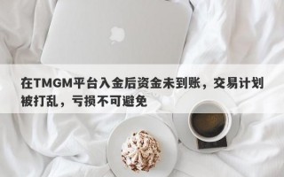 在TMGM平台入金后资金未到账，交易计划被打乱，亏损不可避免