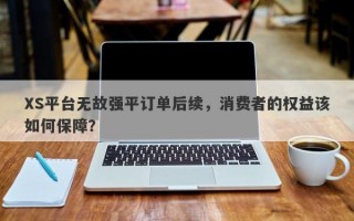 XS平台无故强平订单后续，消费者的权益该如何保障？