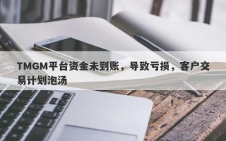 TMGM平台资金未到账，导致亏损，客户交易计划泡汤