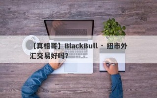 【真相哥】BlackBull · 纽市外汇交易好吗？
