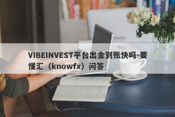 VIBEINVEST平台出金到账快吗-要懂汇（knowfx）问答-第1张图片-要懂汇圈网