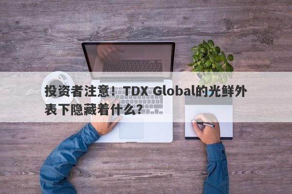 投资者注意！TDX Global的光鲜外表下隐藏着什么？-第1张图片-要懂汇圈网