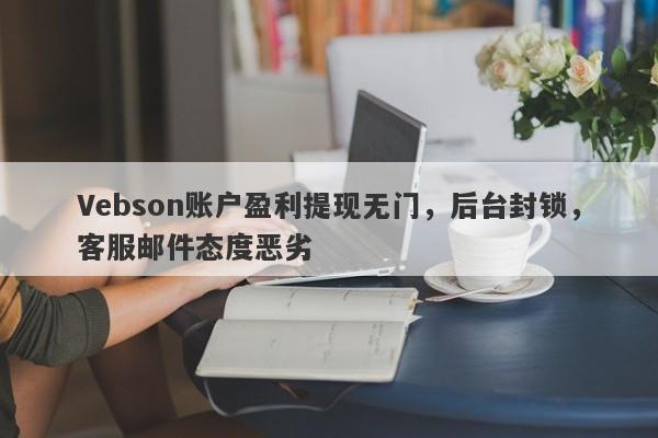 Vebson账户盈利提现无门，后台封锁，客服邮件态度恶劣-第1张图片-要懂汇圈网